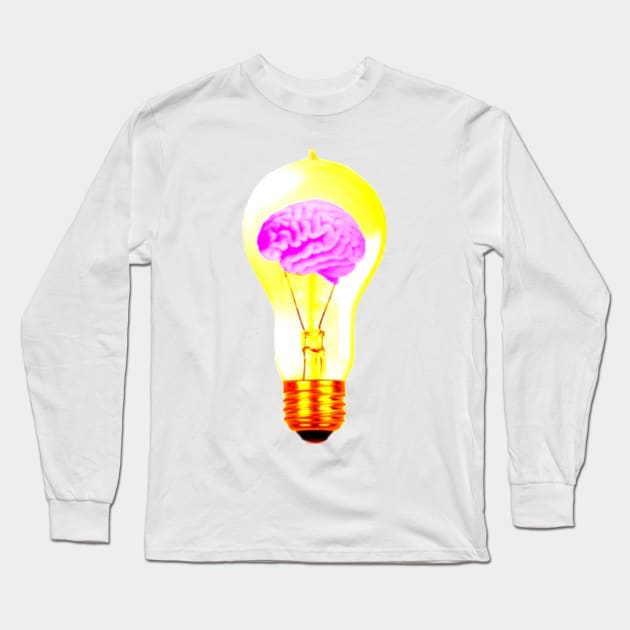 brain power Long Sleeve T-Shirt by Nitrowolf